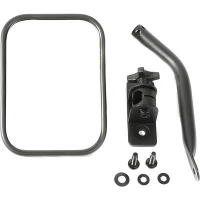Rugged Ridge Mirror Textured Black RR Kits, 5-year limited warranty 11025.14