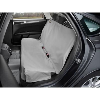 Weathertech Seat Protector Polycotton Gray Semi-Custom Series, Rear, 3-year limited warranty DE2021GY