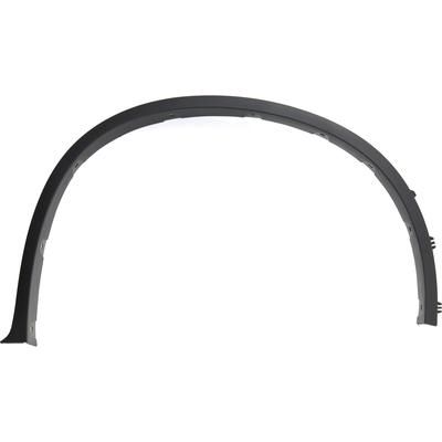 Replacement Fender Trim Plastic Textured Black, Front, Passenger Side, 1-year unlimited-mileage warranty REPB221317
