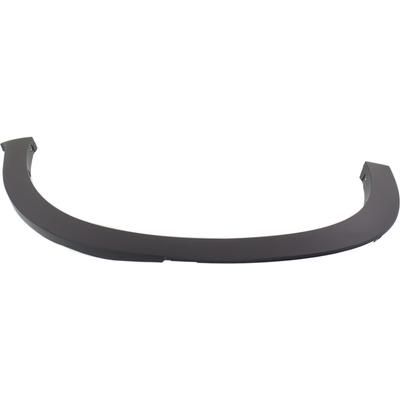 Replacement Fender Trim Plastic Textured Black, Rear, Passenger Side, 1-year unlimited-mileage warranty REPB553911