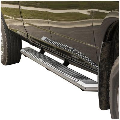 Aries Running Boards Aluminum Powdercoated Chrome AdvantEDGE Series, 2055853