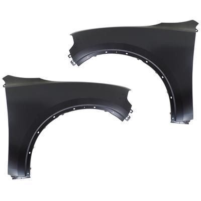Replacement Fender Steel Primed, Front, Driver & Passenger Side, 1-year unlimited-mileage warranty SET-REPD220137Q