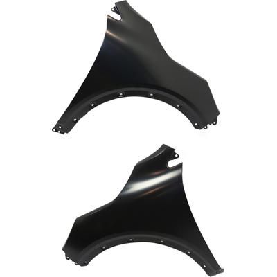 Replacement Fender Steel Primed, Front, Driver & Passenger Side, 1-year unlimited-mileage warranty SET-REPK220133