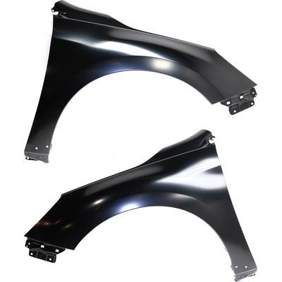 Replacement Fender Steel Primed, Front, Driver & Passenger Side, 1-year unlimited-mileage warranty SET-REPS220163Q