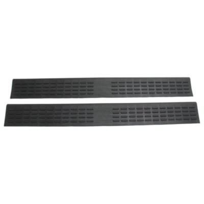 Ventshade Door Sill Protector ABS Plastic Black Stepshield Series, nan, Lifetime limited warranty 88407