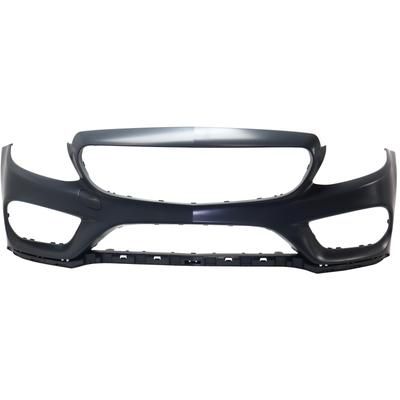 Replacement Bumper Cover Primed, Front, 1-year unlimited-mileage warranty REPM010406P