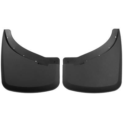 Husky Liners Mud Flaps Plastic Black Custom Fit Series, Rear, Driver & Passenger Side, Lifetime limited warranty 57841