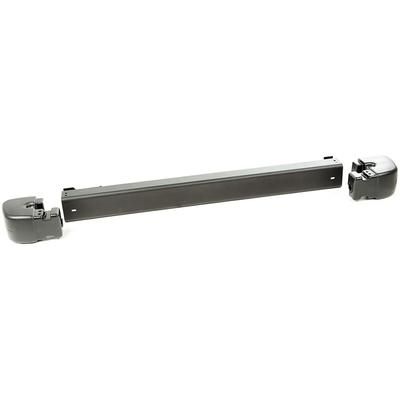 Omix Bumper Steel Black, Rear, 5-Year Limited Warranty 12033.12
