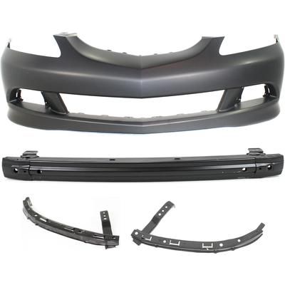 Replacement Bumper Cover Primed, Front, 1-year unlimited-mileage warranty KIT-012717-41
