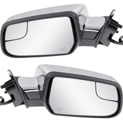Kool Vue Mirror Chrome, Driver and Passenger Side, 1-year limited warranty SET-GM113CR