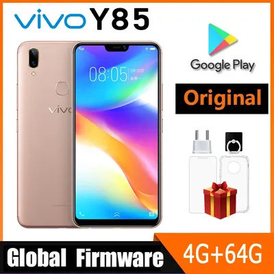 VIVO Y85 Smartphone Global firmware Android 4G Unlocked 6.26 inch Camera 13MP Qualcomm Snapdragon 450 Used Phone