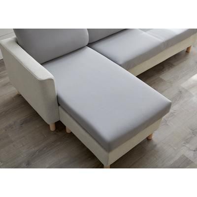 Wonder Chaise Slipcover by BrylaneHome in Grey