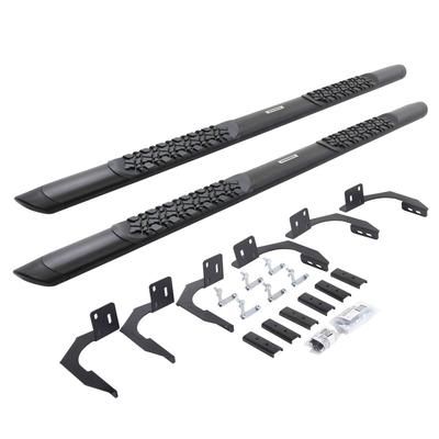 Go Rhino Running Boards Aluminum Powdercoated Textured Black V3 Series, Lifetime limited warranty with 5-year on finish V3409980T
