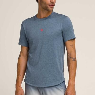 Wilson Everyday Performance Tee Men's Tennis Apparel Slate Blue
