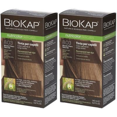 BIOSLINE BioKap® Nutricolor Tinta Delicato 8.03 Biondo Chiaro Naturale