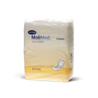 Hartmann Conco MoliCare Unisex Bladder Control Pad, Moderate Absorbency, Maxi, 8" x 17", 168/CS (PHT168102)