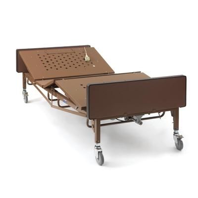 Medline Bariatric Homecare Bed with 18"-26.5" Height Range, 600 lb. Weight Capacity, Full Electric, 1 EA (MDR107004)