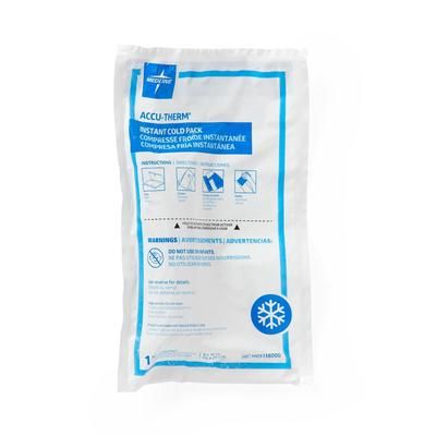 Medline 6" x 10" Accu-Therm Instant Heavy-Weight Jr. Cold Pack, 24/CS (MDS138000)