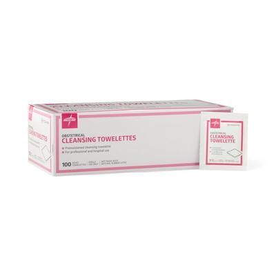 Medline Obstetrical Cleansing Towelettes, 5" x 7", 1000/CS (MDS094186)