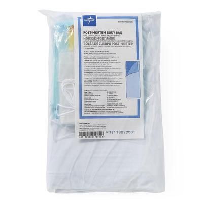 Medline Adult Post-Mortem Kit with Metal Wraparound Zipper, 450 lb. Limit, 36" x 90", 1 EA (NON70911WMH)