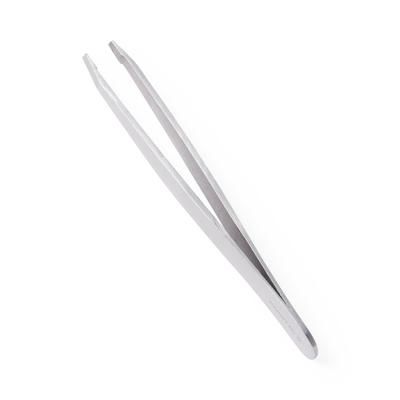 Medline Eyebrow Tweezers, Nonsterile, Single-Use, Stainless Steel, 4'', 12/BX (MDS10700)