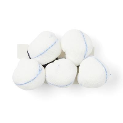 Medline X-Ray Detectable Double-Strung Tonsil Sponge, Sterile, Size L, 1-1/4", 5/PK (MDS78916Z)