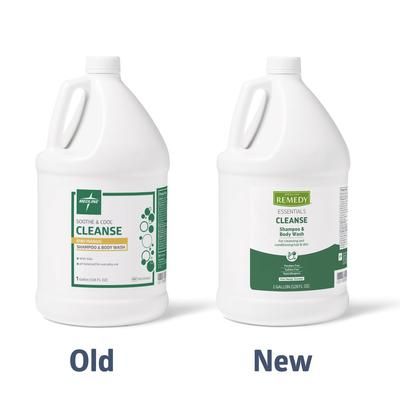 Remedy Essentials Shampoo & Body Wash, Kiwi Mango, 1 gal., 4/CS (MSC095062)