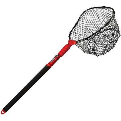 EGO S2 Medium Rubber Landing Net - Red/Black 17in x 19in