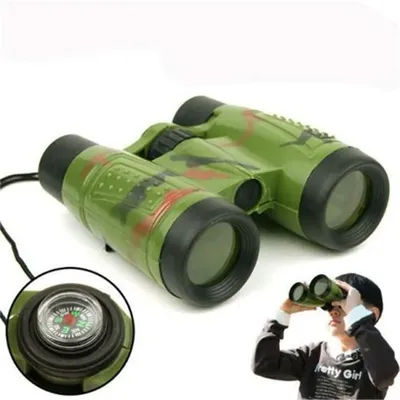 Professional Kids Binocular Telescope Children Educational Learning Telescope Bird Watching Folding Optics Telescope