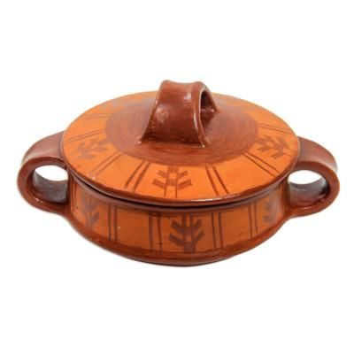 Ceramic serving dish, 'Island Arrow'