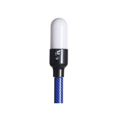 Firefly Stern Light Diamond SeriesBlueCarbon Fiber Extends to 9 ft 4 inchesHigh Output LED Bulb Custom No Glare Globe DSSL01BBU