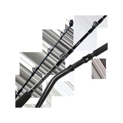 Okuma East Coast Series Hybrid 6' 1pc XH.24 ton carbon & e-glass blank Alum rod gimbal Alp SS guides zircon inserts 3yr.LW ECS-TRB-601XH
