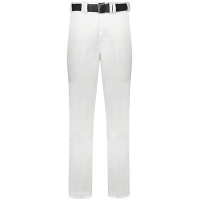 Russell Athletic R13DBB Youth Solid Change Up Baseball Pant in White size Large | Polyester
