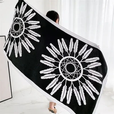 Robe de plage en coton et lin pour femmes, 20 styles, couverture de bikini, Industries ong, foulard rond, maillot de bain brésilien, été, 90x180cm