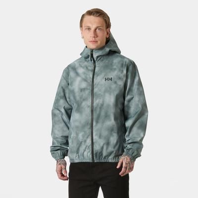 Helly Hansen Men's Core Graphic Rain Jacket Black 2XL