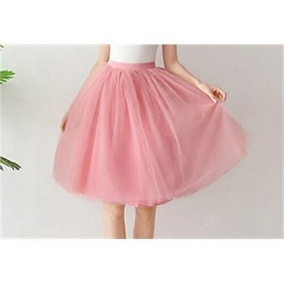 Gonna a cerchio Tutu Sottogonna Anni 1950 Retrò Vintage Bambini Ragazze Mascherata Abbigliamento da sera Cocktail party Tè Costumi di Halloween facili Vestirsi