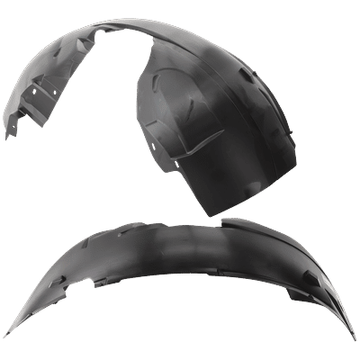 Replacement Fender Liner, Front, Driver & Passenger Side, 1-year unlimited-mileage warranty SET-RD22210047Q