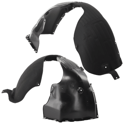 Replacement Fender Liner, Front, Driver & Passenger Side, 1-year unlimited-mileage warranty SET-RH22210051Q