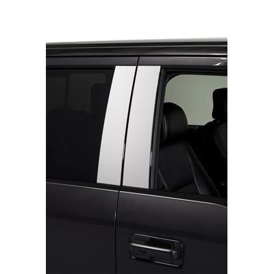Putco Pillar Trim Stainless Steel Polished, Driver & Passenger Side, Lifetime limited warranty 402673
