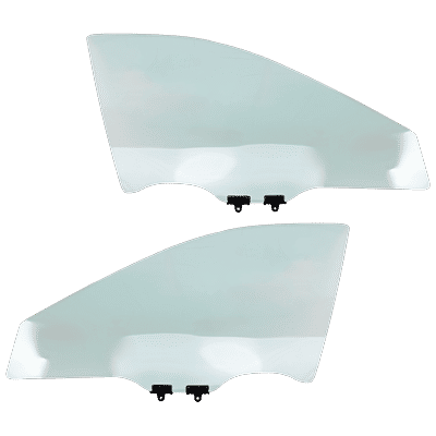 JC Whitney Door Glass, Front, Driver & Passenger Side, 1-year unlimited-mileage warranty SET-JRA48010009