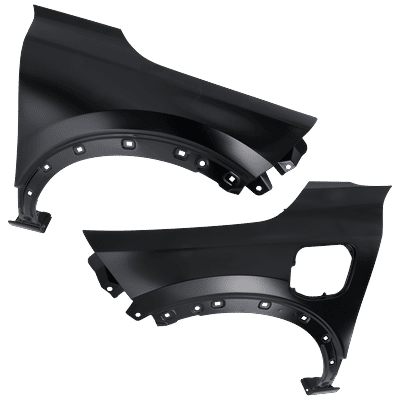 Replacement Fender Steel Primed, Front, Driver & Passenger Side, 1-year unlimited-mileage warranty SET-RK22010033Q-1