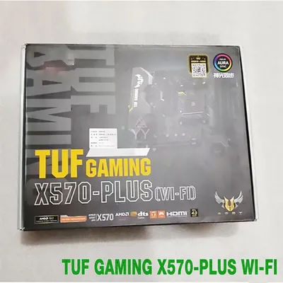 TUF GAMING X570-PLUS WI-FI Desktop Motherboard Socket AM4 DDR4 128GB For R5 2600E 9 3900X Perfect Test