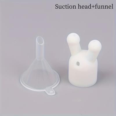 TEMU 1set Leakproof Essential Oil Inhaler Cap Mini Inhaler Dispenser Bottle Refillable Bottle