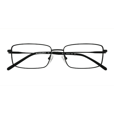 Male s rectangle Black Eco Friendly,Metal Prescription eyeglasses - Eyebuydirect s Atsu
