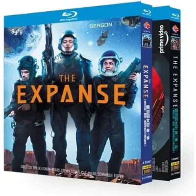 The Expanse Season 1-6：The Complete TV Series 8 Disc All Region Blu-ray BD . Chinese, English, and Japanese