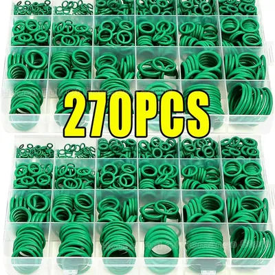 Nitrile Rubber Rings Sealing O-rings Washer Wear-resistant Waterproof Oil Resistant Seal Faucet Professional Plumbing Repair Kit