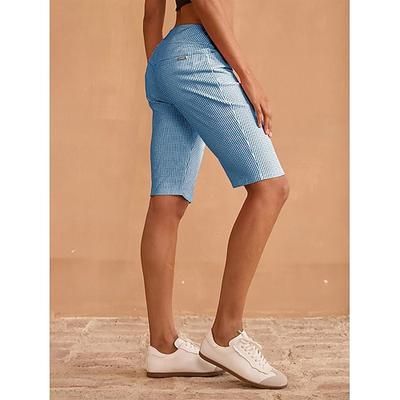 Per donna Pantaloncini da golf Rosa baby Blu denim Nero Pantaloni Abbigliamento da golf da donna Abbigliamento Abiti Abbigliamento