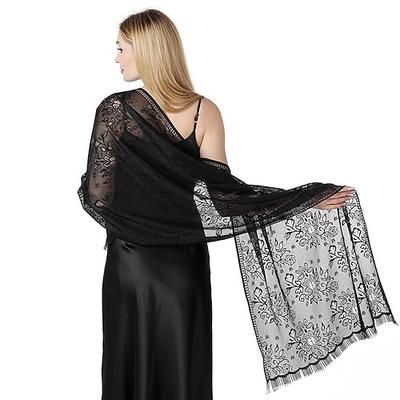 Anni Ruggenti Anni 1920 Retrò Vintage Sciarpe da flapper Il grande Gatsby Ragazza Flapper Frangia con nappe Tinta unica Costume Per donna Carnevale Festa serale Matrimonio Mascherata Adulti Scialle