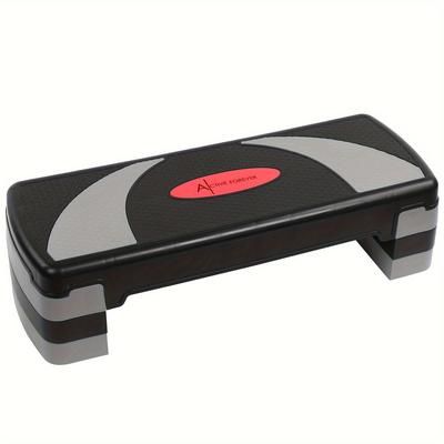 TEMU Large 78cm Steppers For Exercise 3 Levels, Aerobic Step Board, Adjustable Height 10 Cm/15 Cm/20 Cm, Steps Equipment For