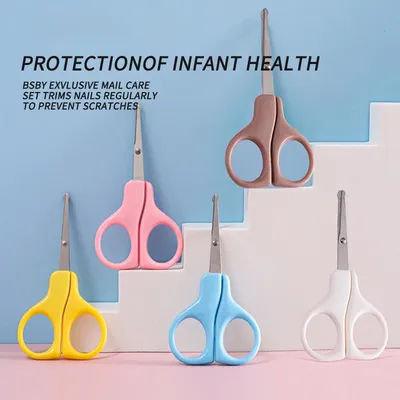Baby Safety Nail Clippers Made of Stainless Steel Material Long Mouth Scissors Baby Specific Nail Clippers and Nail Clippers